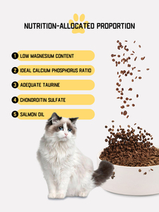 Le vrai saumon empêche la formation de boules de poils chez les chats d'intérieur adultes Nourriture pour chats - Product Image 4