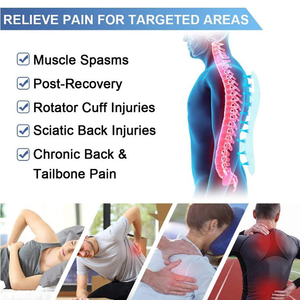 Paquete de <span class=keywords><strong>Gel</strong></span> Reutilizable para Aliviar el Dolor, Envoltura Térmica para Espalda, Hombros, Cuello, Espalda, Cadera, Alivia el Dolor Líquido Frío - Product Image 4