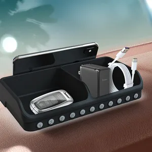 Auto accessories Console Dash Tray multifunctional car anti-slip mat hold go phone mount automotive interiors mat
