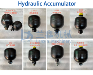 Accumulateur transférable GXQ 0.16L 0.32L 0.5L 0.75L 33MPA, accumulateur de pompe hydraulique pour CAT - Product Image 3