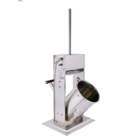 Machine à saucisses verticale manuelle commerciale 3L avec poussoir, hachoir à viande et remplisseur de saucisses