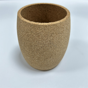 Maceta de corcho para plantas, maceta de madera, maceta para plantas, macetas de corcho recicladas - Product Image 2