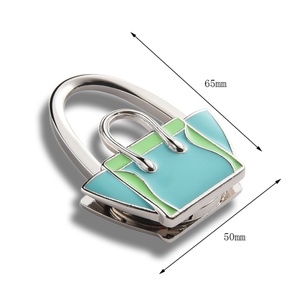 Nuevo Diseño de Lujo, Hermoso Soporte de Metal Portátil para Bolsos en Forma de Bolso de Mujer, Cuatro Colores Disponibles - Product Image 2