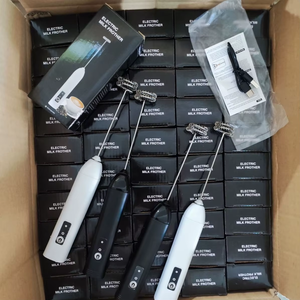 USB sạc điện Frother xách tay máy xay sinh tố cho nhà cà phê & trà sữa tự động Mixer & Steamer vật liệu nhựa - Product Image 6