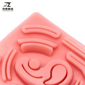 โมดูลฝึกหัดการเย็บแผลผ่าตัดผ่านกล้องแบบจำลองทางการแพทย์ แผ่นซิลิโคนเย็บแผล 3 มิติ - Product Image 2