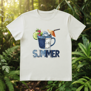 T-Shirt Unisex 100% Cotone 210GSM con Stampa DTF, Maglietta Casual Traspirante da Uomo - Product Image 3