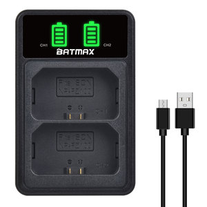NP-FZ100 FZ100 LED USB 2 พอร์ตเครื่องชาร์จสำหรับโซนี่อัลฟ่า 9, A9, A9R, A9S, A7R <span class=keywords><strong>MARK</strong></span> <span class=keywords><strong>3</strong></span> III, <span class=keywords><strong>A7</strong></span>, BC-QZ1, ILCE-7RM3 กล้อง - Product Image 1
