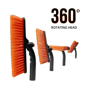 Brosse à neige télescopique en alliage d'aluminium avec <span class=keywords><strong>raclette</strong></span> détachable et poils épais pour le nettoyage du <span class=keywords><strong>pare</strong></span>-<span class=keywords><strong>brise</strong></span> des SUV et camions - Product Image 4