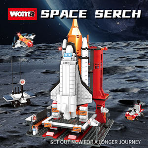 Woma usine personnalisé 11803 Aviation vaisseau spatial <span class=keywords><strong>navette</strong></span> bloc de construction ensemble de briques jouet espace aérospatial OEM ODM personnalisé pour les enfants - Product Image 3