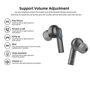 Tai nghe nhét tai imiki <span class=keywords><strong>MT2</strong></span> mới tai nghe thể thao nhét tai đầy đủ Tai nghe giảm tiếng ồn Mic kép chống nước 5.3 IPX4 300mAh - Product Image 2