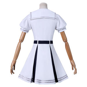 Disfraz de cosplay Songle: Conjunto de uniforme escolar de verano Bosque Lunar para mujer, inspirado en Lost Son Ave Mujica Stage, de poliéster Echo - Product Image 3