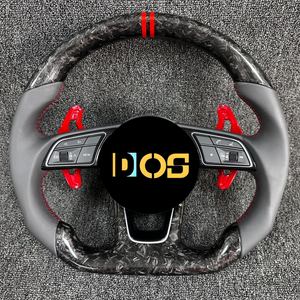 Volant personnalisé DOS pour <span class=keywords><strong>Audi</strong></span> Séries A/S/RS TT A3 A4 A5 A6 C6 C7 A7 A8 <span class=keywords><strong>R8</strong></span> RS RS3 RS4 RS5 S3 S4 S5 B9 RS6 RS7 Q3 Q5 Q7 - Product Image 6