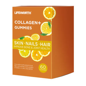 LIFEWORTH Gommes à base de vitamine C et de <span class=keywords><strong>collagène</strong></span> les plus vendues Amélioration de la santé des adultes Bénéfique <span class=keywords><strong>pour</strong></span> la peau Os Articulation Recommandé <span class=keywords><strong>pour</strong></span> les femmes enceintes - Product Image 3