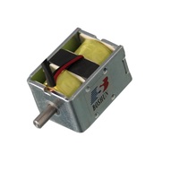 Solénoïde bistable à maintien DC 6V 12V pour serrure de porte, mini solénoïde à aimant permanent, solénoïde push-pull, course de 12 mm