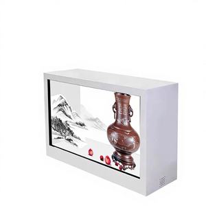 Vitrine holographique transparente 3D YINGTOUCH de 85 pouces - Série Business blanche, écran tactile interactif, humain numérique tout-en-un - Product Image 4