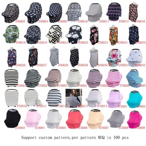 Baby Essentials multi Stripe amamantamiento cubierta enfermería bufanda bebé envoltura portador bebé asiento cubierta - Product Image 6