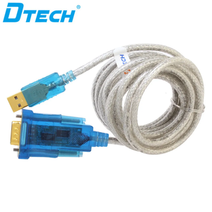 DTECH 3M สายโปร่งใส DB9 Pin USB 2.0 ถึง RS232 ตัวแปลงอนุกรมสายสนับสนุน Win7/<span class=keywords><strong>8</strong></span> - Product Image 1