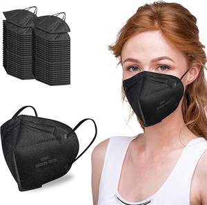 KF95 masker wajah Respirator, perlindungan 5 lapis Anti debu partikel bakteri sekolah toko pasar kantor menggunakan Respirator - Product Image 1