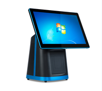 Sistem POS Touch All-in-one 15.6 inci Harga Murah Mesin Kasir Toko Retail Sistem POS OEM