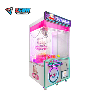 Máquina de grúa recreativa operada por monedas <span class=keywords><strong>Leon</strong></span> Brand, superventas, con certificación CE, hardware estable, 220V para juegos de entretenimiento - Product Image 2