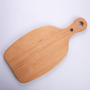 Accessoires de cuisine de qualité supérieure Finesse, planches à découper ovales en bois de 50 cm avec poignée - Product Image 5