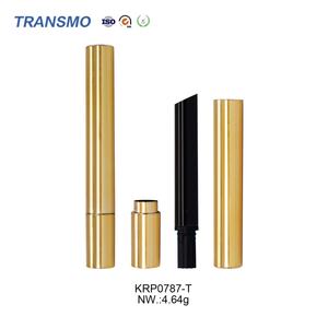 Vente en gros de contenants à rouge à lèvres vides uniques, tubes à rouge à lèvres de luxe dorés avec capuchon, flacon de gloss à lèvres - Product Image 3