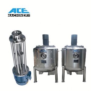 Tanque Mezclador Homogeneizador de Detergente para Lavavajillas de 500L 1000L, Mezclador de Gel de Ducha de Acero Inoxidable, Máquina para Hacer Acondicionador y Champú - Product Image 4