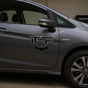 Autocollant de voiture Calavera, modèle 14-17, P1274, côté gauche, autocollant extérieur pour accessoires de véhicule, design en vinyle noir - Product Image 2