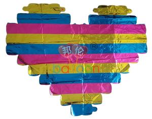 Ventes d'usine personnalisé laminé coloré en forme de coeur feuille Nylon PA/PET <span class=keywords><strong>Film</strong></span> ballon rouleau <span class=keywords><strong>Film</strong></span> matériel pour la décoration de fête - Product Image 3