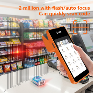 เครื่อง POS มือถือระบบแอนดรอยด์ขนาด 5.5 นิ้ว พร้อม NFC Wi-Fi 6 หน้าจอสัมผัสแบบ Capacitive รุ่น N1 สำหรับธุรกิจค้าปลีก - Product Image 1