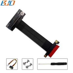 U2 NVME固态硬盘90度U.2 SFF-8639连接器至PCI-E 4X立管卡延长线10-100厘米 - Product Image 6