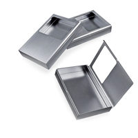 Fabrication de tôle personnalisée Emballage de bijoux personnalisé Emballage de boîte de bijoux en argent écologique avec logo
