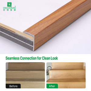 Marchepied antidérapant en PVC/WPC <span class=keywords><strong>de</strong></span> 2 pouces avec design écologique pour revêtements <span class=keywords><strong>de</strong></span> sol SPC, hôtels et hôpitaux - Product Image 2