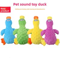 Nouveaux jouets interactifs en peluche de coton PP sonore pour chiens, résistants aux morsures, pour chats, chiens et petits animaux, vente en gros