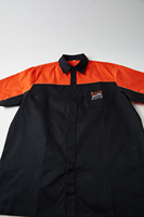 Logo personnalisé chauffeur facteur uniforme supermarché vêtements de travail vêtements bouton up coton vêtements de travail grande taille chemise