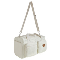 Sac de voyage simple et imperméable, grande capacité, sac bandoulière portable, sac de maternité, sac de rangement pour enfants