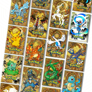 Accesorios de Arte de Cómics con Ilustraciones de Pokémon de Alta Calidad, Lindos Coleccionables de Acrílico Cristalino, Regalo de Navidad, Juego de Mesa - Product Image 4