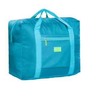 Promotional Cheap Large Capacity Durable Waterproof Nylon Folding Storage Travel Bag Foldable Duffel Bag MOQ 100 - Product Image 1
