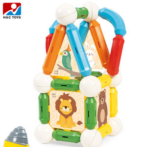 Puzzle pour enfants tige d'éducation précoce polyvalente <span class=keywords><strong>jouet</strong></span> de puzzle d'assemblage de bloc <span class=keywords><strong>magnétique</strong></span> fort - Product Image 2