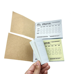 Libretas de Facturas Personalizadas con Logotipo, Libretas de Recibos sin Carbón, Impresión Offset OEM Personalizada para Pequeñas Empresas - Product Image 1