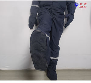 하이 퀄리티 전기 방지 및 정전기 방지 일회용 전체 작업복 아크 방지 후드 보호 안전 의류 - Product Image 4