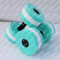 ZONWINXIN haltères aquatiques natation haltères d'eau haltères d'eau Innovations EVA-mousse rose vert