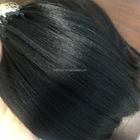 Extension de cheveux naturels, livraison gratuite, prix de gros, Nanoring Hair, Microlink Hair, Extension de cheveux humains, Double étiré, Long Micro anneau naturel