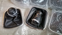 Tuas Persneling Kulit Berkualitas Tinggi Baru untuk Volkswagen VW Polo 6C 2015 2016 2017 2018 5 6 Speed, Termasuk Penutup Debu