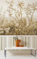 Papier peint mural tropical 3D personnalisé peint à la main nature paysage papier peint Jungle plante arbre feuilles Floral lac papier peint mural