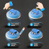 NOUVEAU Bus télécommandé intelligent pour enfants, jouet véhicule avec capteur, évitement d'obstacles, fonction de suivi, mini bus mignon avec musique