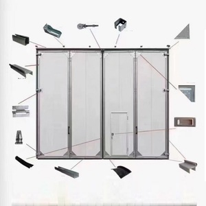 Rueda <span class=keywords><strong>de</strong></span> rodillo deslizante para puerta corredera <span class=keywords><strong>de</strong></span> granero con riel <span class=keywords><strong>de</strong></span> acero <span class=keywords><strong>de</strong></span> diseño moderno Songyin Kunshen, rueda <span class=keywords><strong>de</strong></span> carro para puerta colgante deslizante - Product Image 6