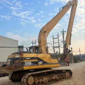 Excavatrice Caterpillar 320BL d'origine, excavatrice sur chenilles CAT 320B, excavatrice Cater 320bL, avec un bras d'extension étendu - Product Image 2