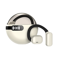 Écouteurs intra-auriculaires stéréo Hi-Fi étanches d'origine Gaomeite, Bluetooth 5.4, affichage LED, écouteurs sans fil avec puce JL