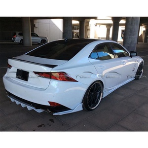 Artisan Type FRP Carbon Fiber Rear Bumper Lip <b>Diffuser</b> Rear Splitter for Lexus IS F Sport AIN GAIN - Product Image 3